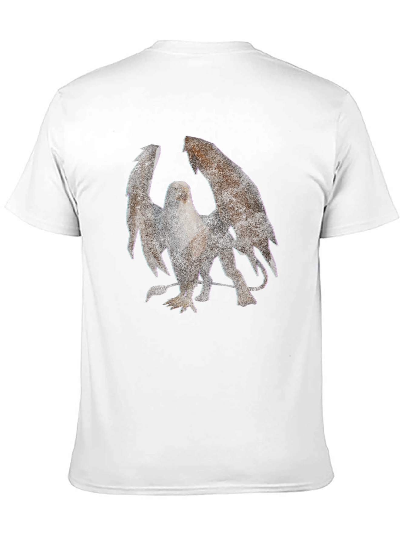 Griffin Graphic Print T-Shirt - Black