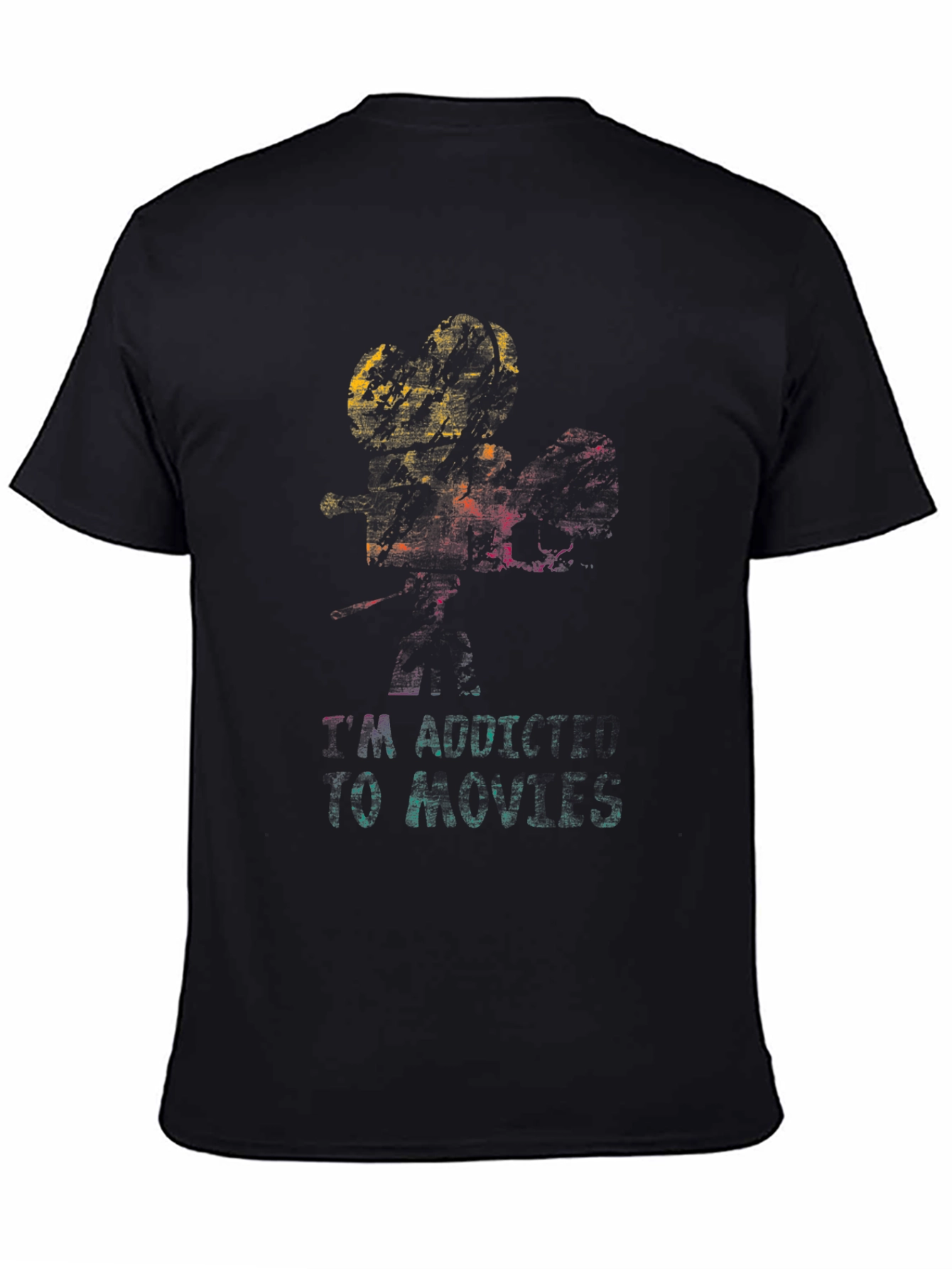 Movie Lovers Black T-Shirt