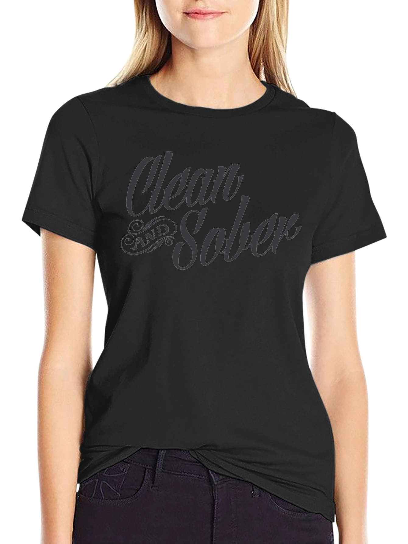 Clean and Sober Tee - Stylish Recovery Support