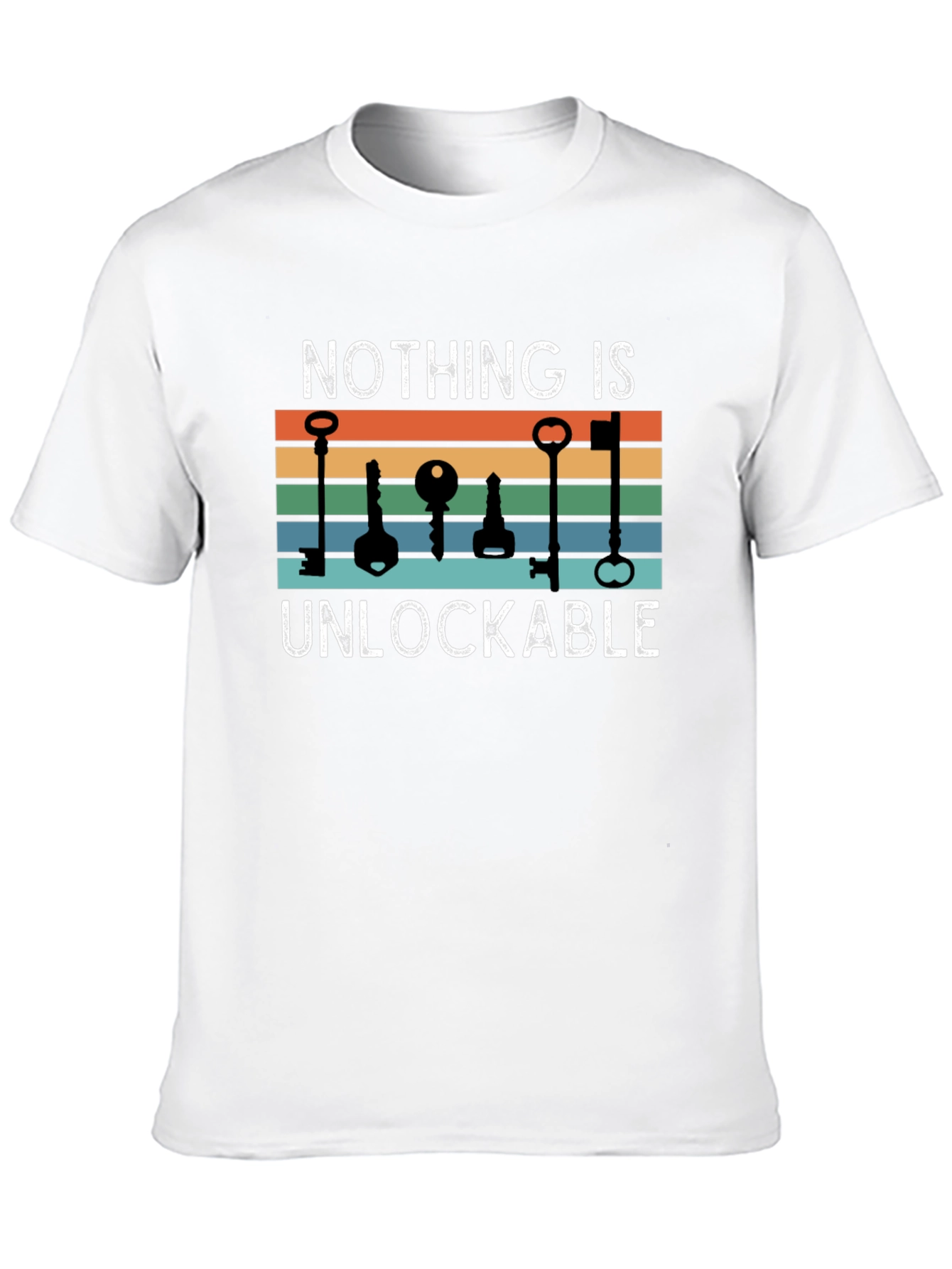 Unlockable T-Shirt - Novelty Graphic Tee
