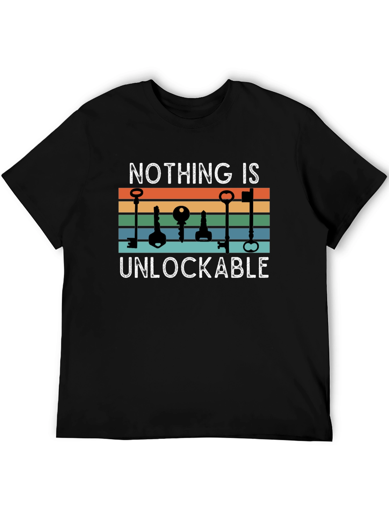 Unlockable T-Shirt - Novelty Graphic Tee