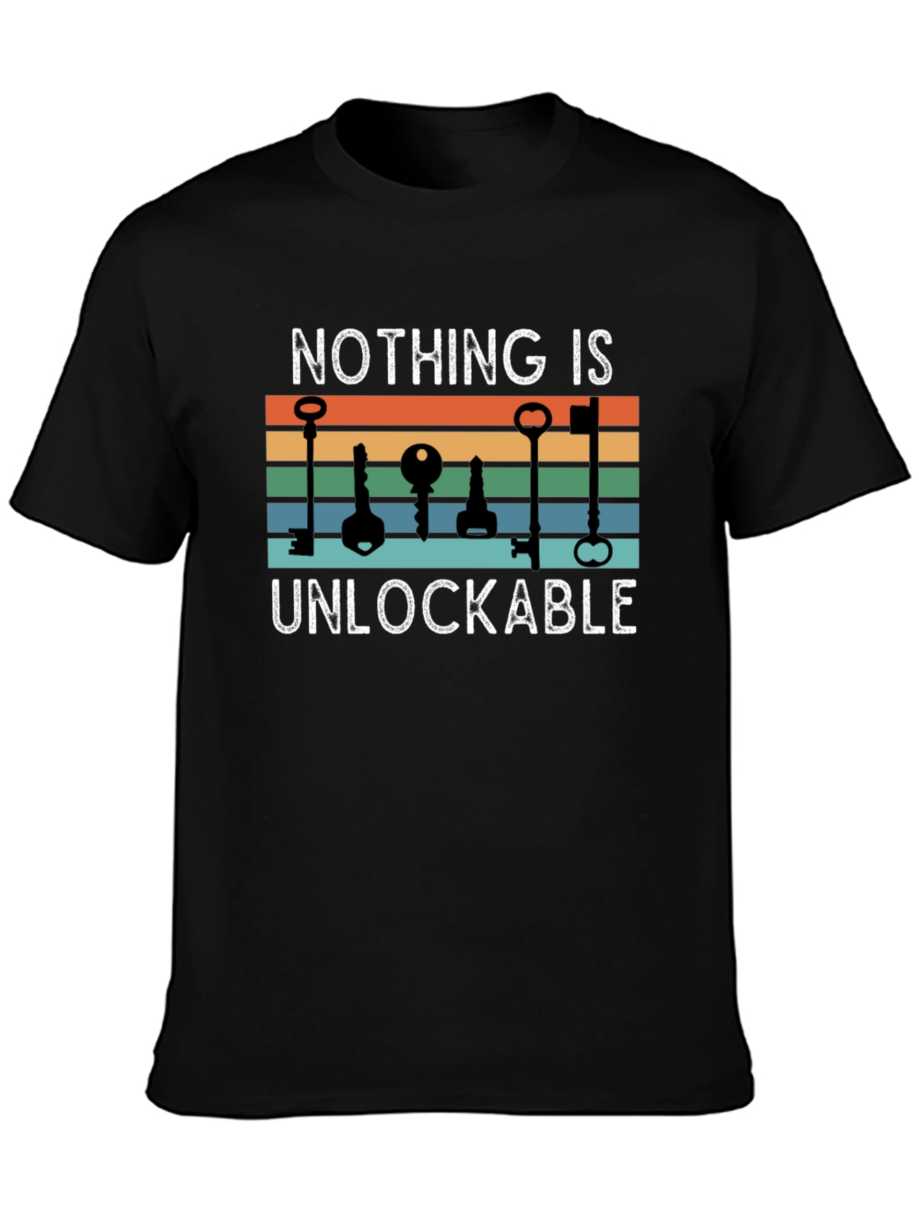 Unlockable T-Shirt - Novelty Graphic Tee