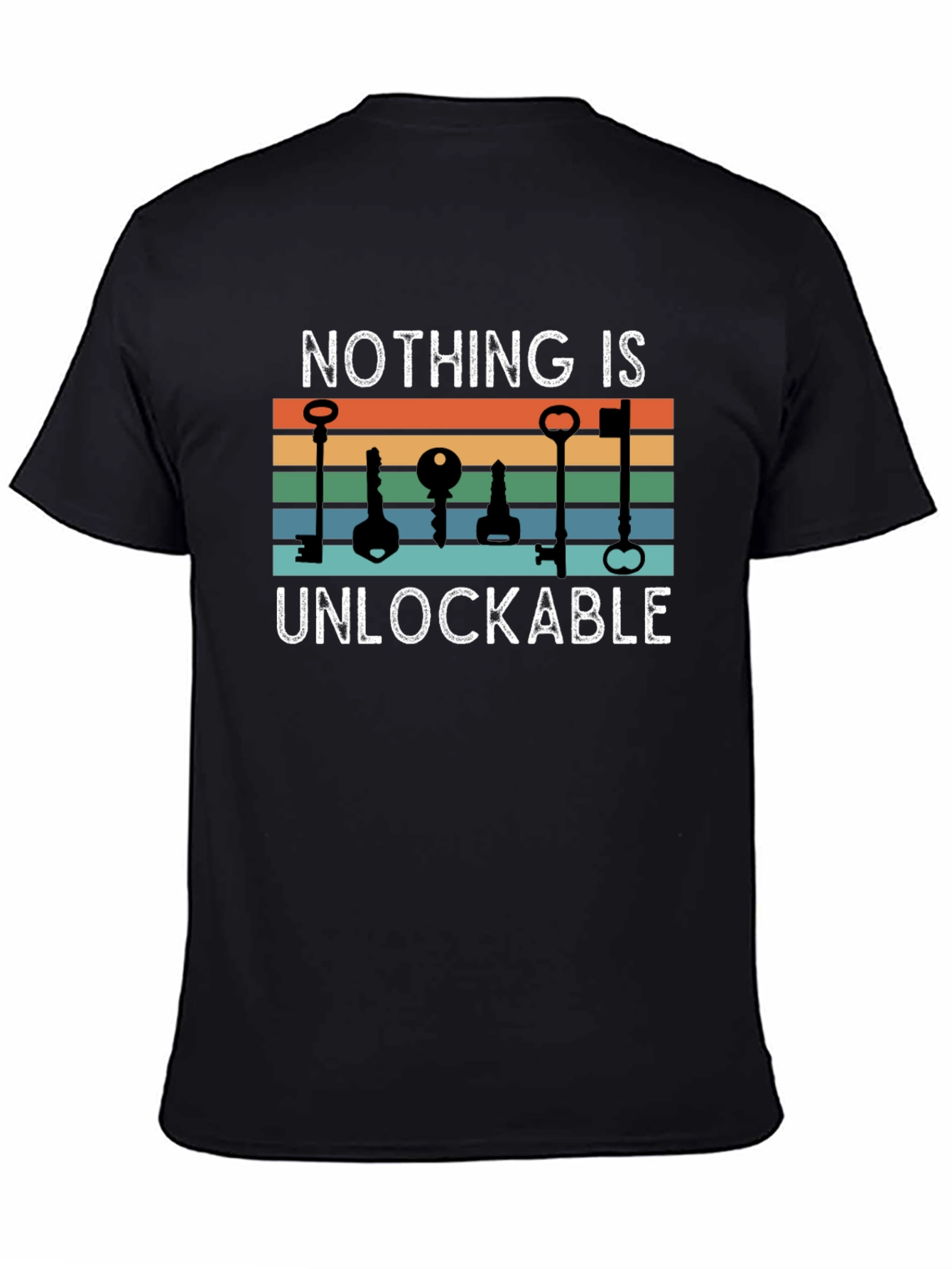 Unlockable T-Shirt - Novelty Graphic Tee