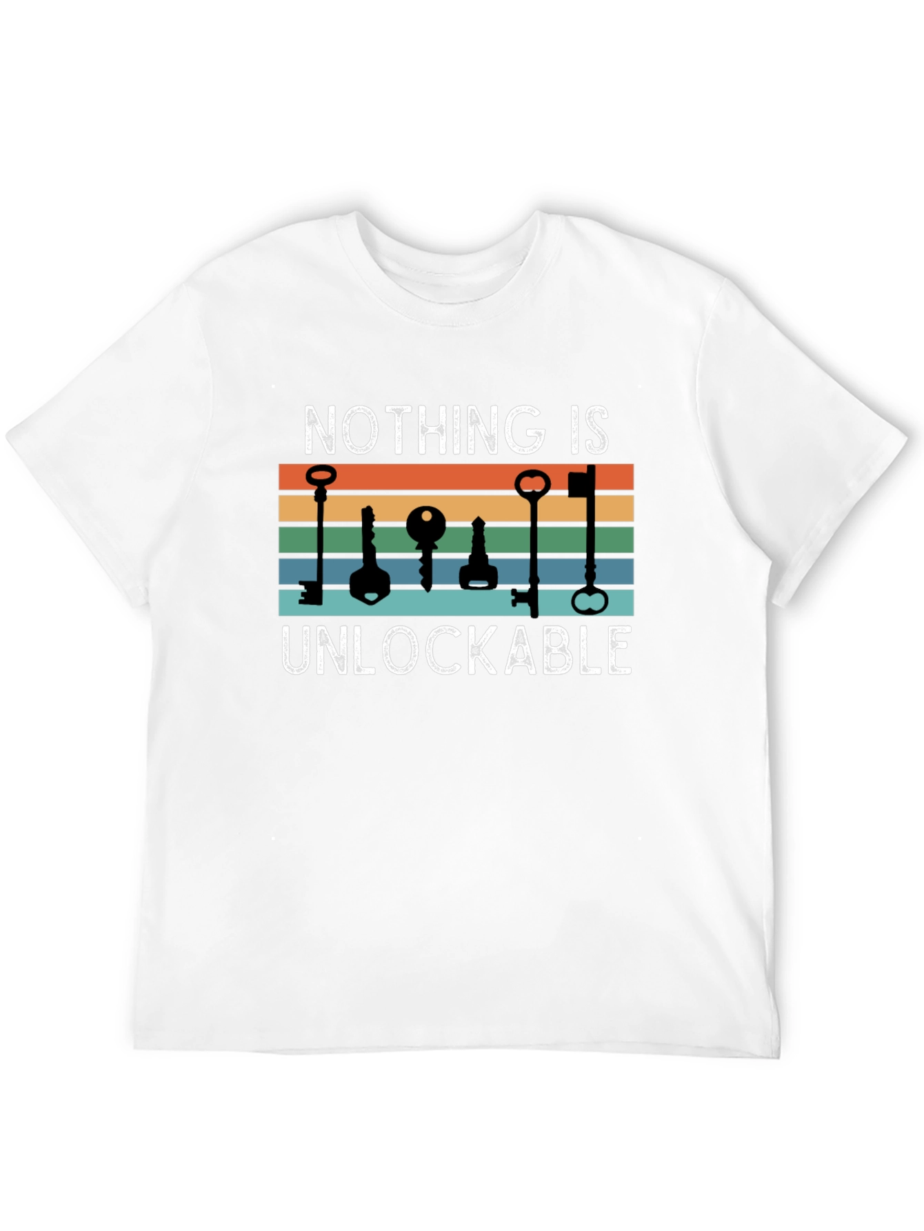 Unlockable T-Shirt - Novelty Graphic Tee