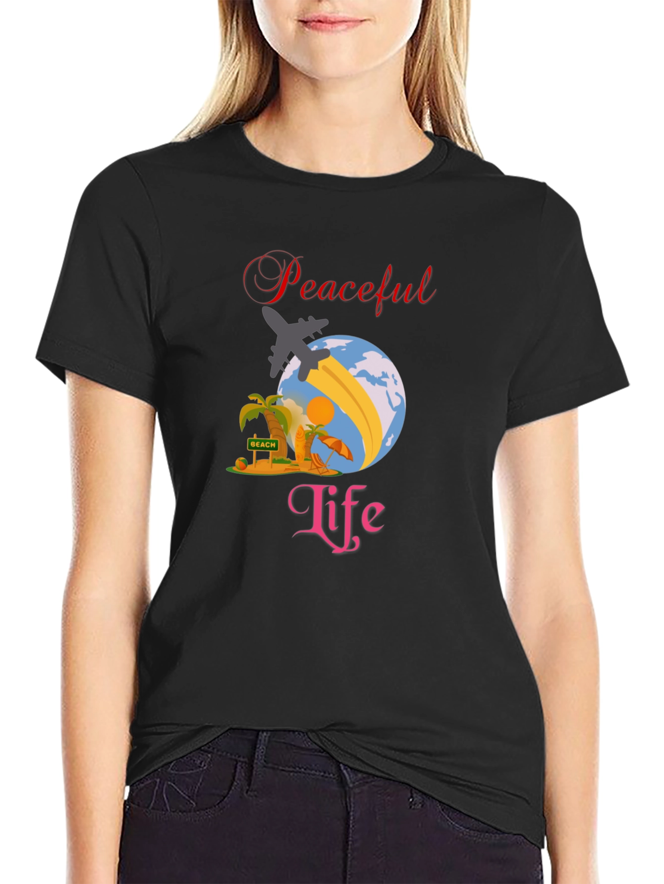 Peaceful Life Travel T-Shirt