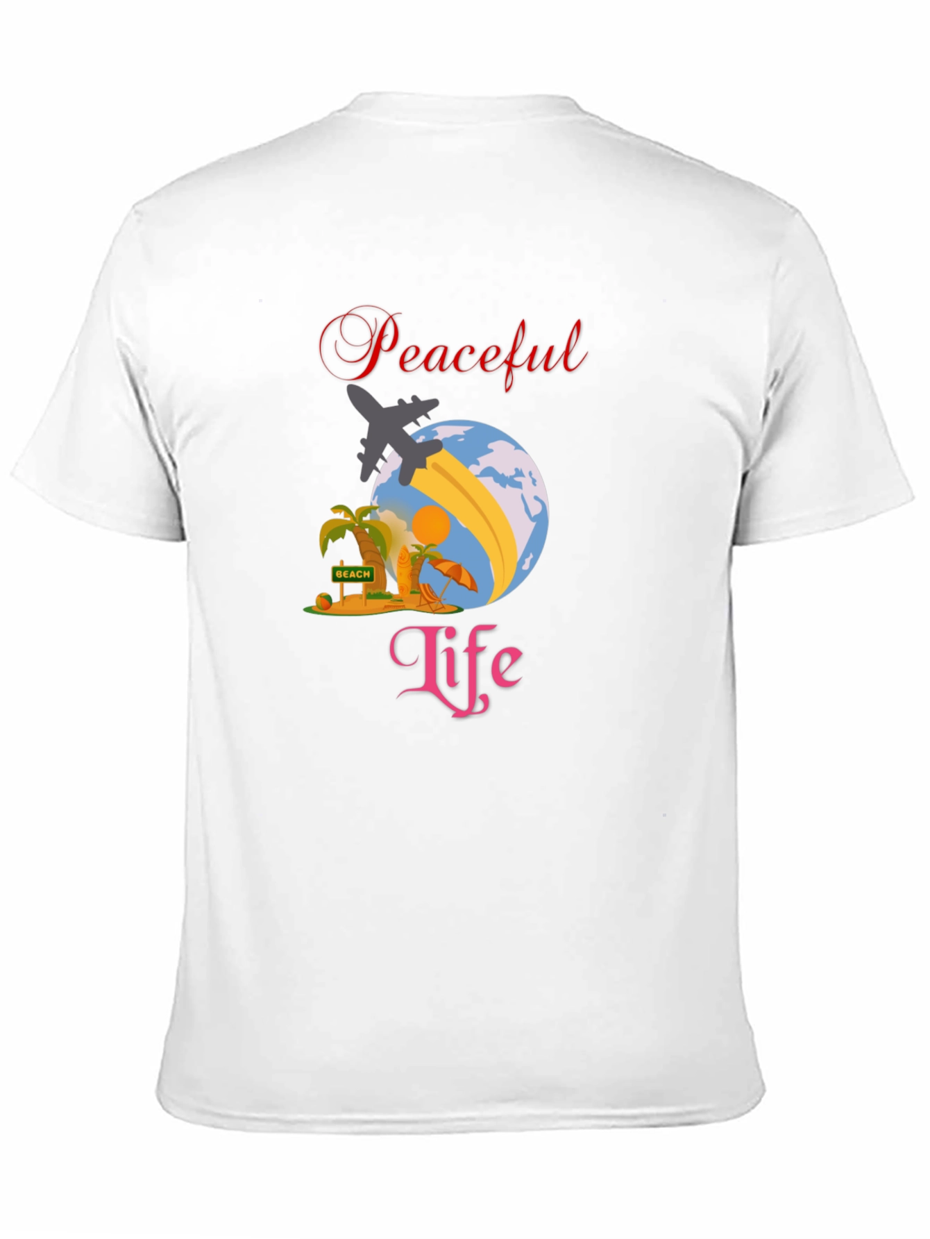 Peaceful Life Travel T-Shirt