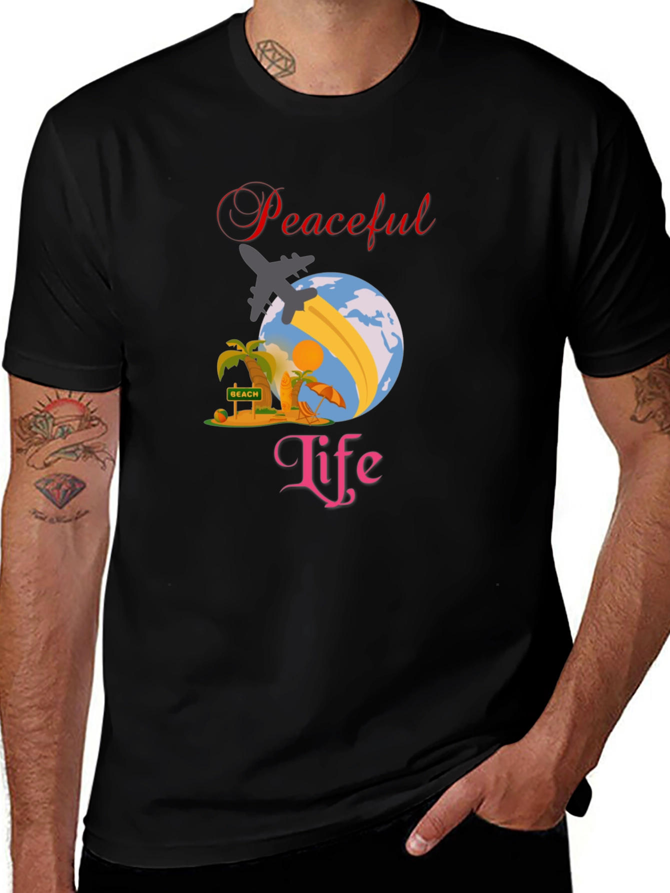 Peaceful Life Travel T-Shirt