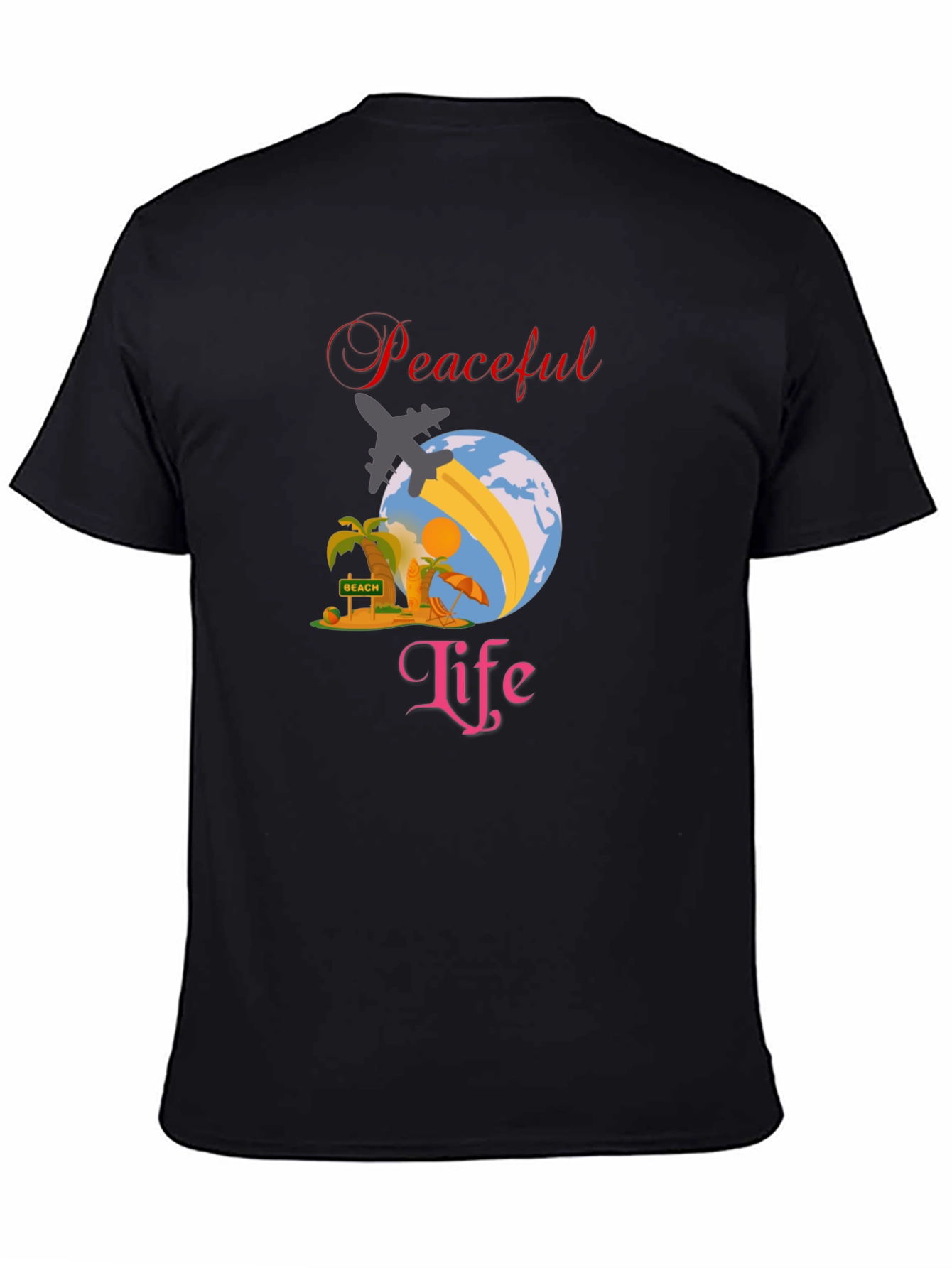 Peaceful Life Travel T-Shirt