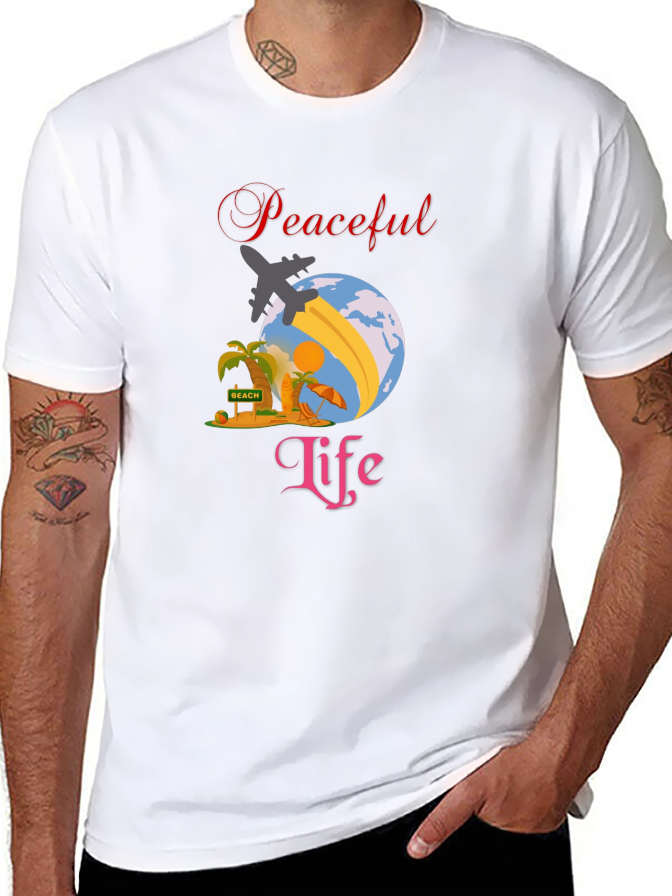 Peaceful Life Travel T-Shirt