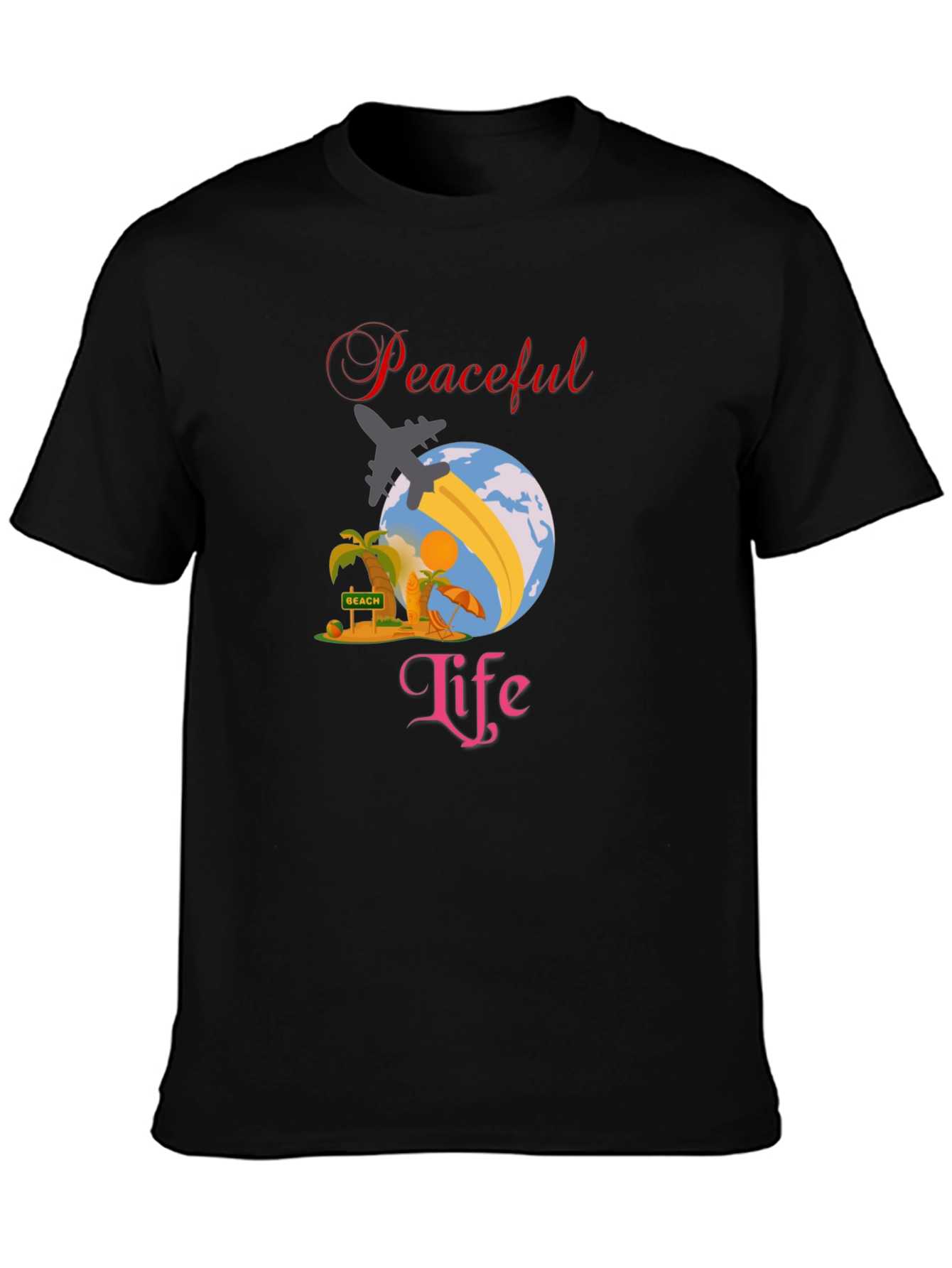 Peaceful Life Travel T-Shirt