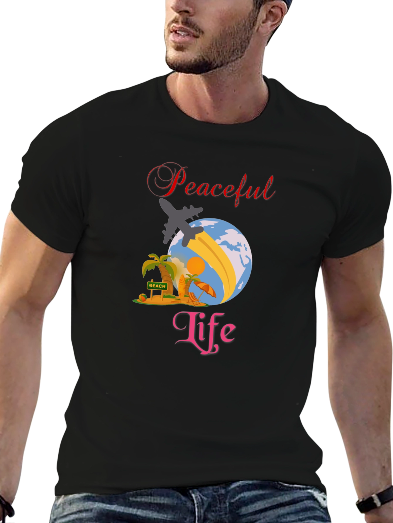 Peaceful Life Travel T-Shirt