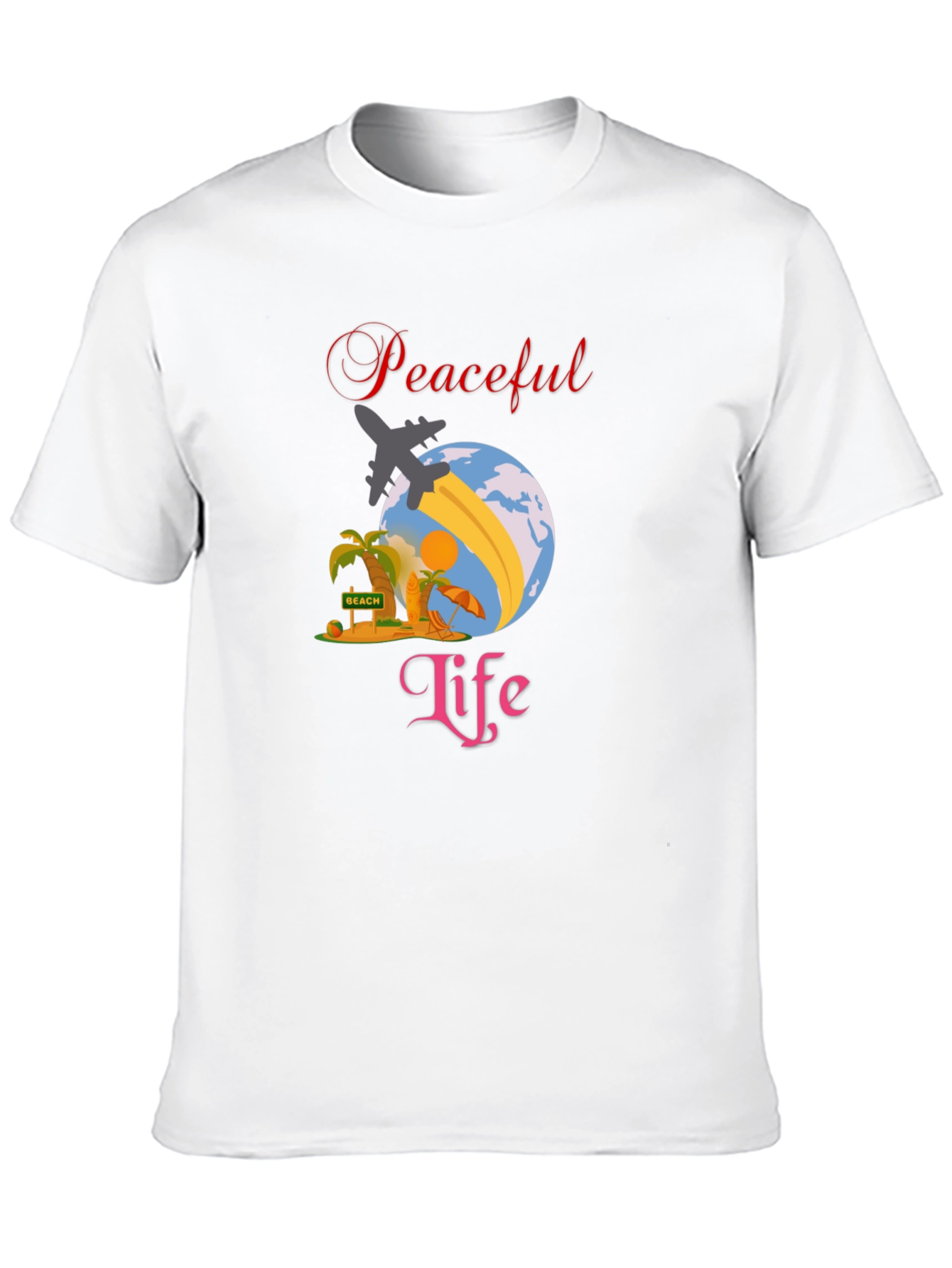 Peaceful Life Travel T-Shirt
