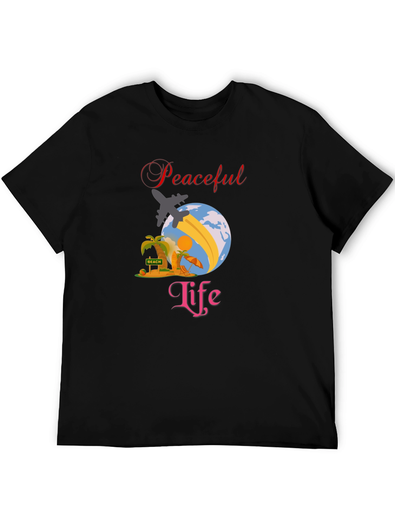 Peaceful Life Travel T-Shirt