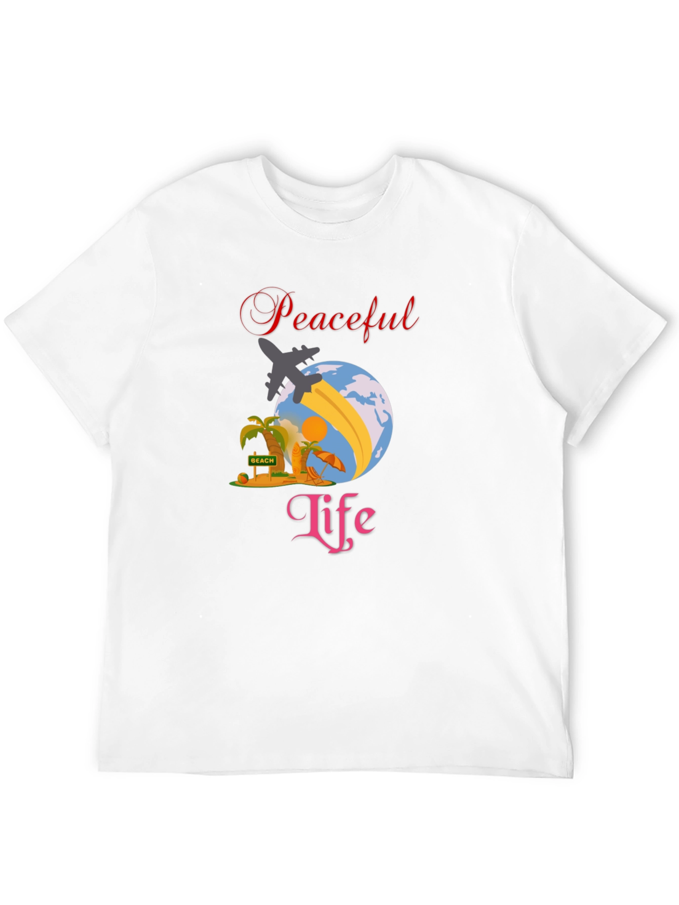 Peaceful Life Travel T-Shirt