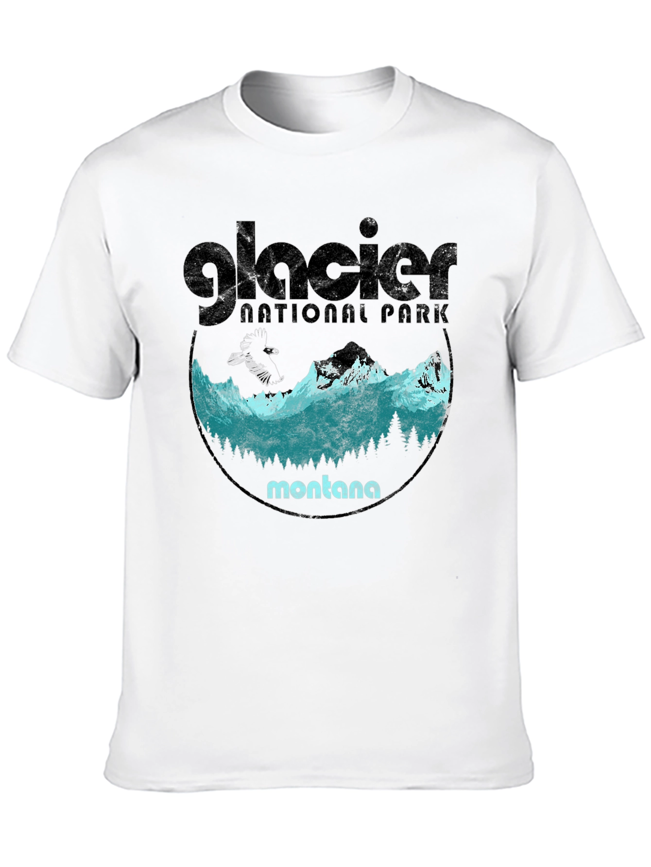 Glacier National Park Montana Graphic Tee