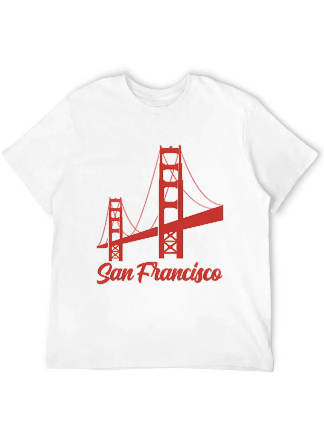 San Francisco Golden Gate Bridge Black Graphic Tee