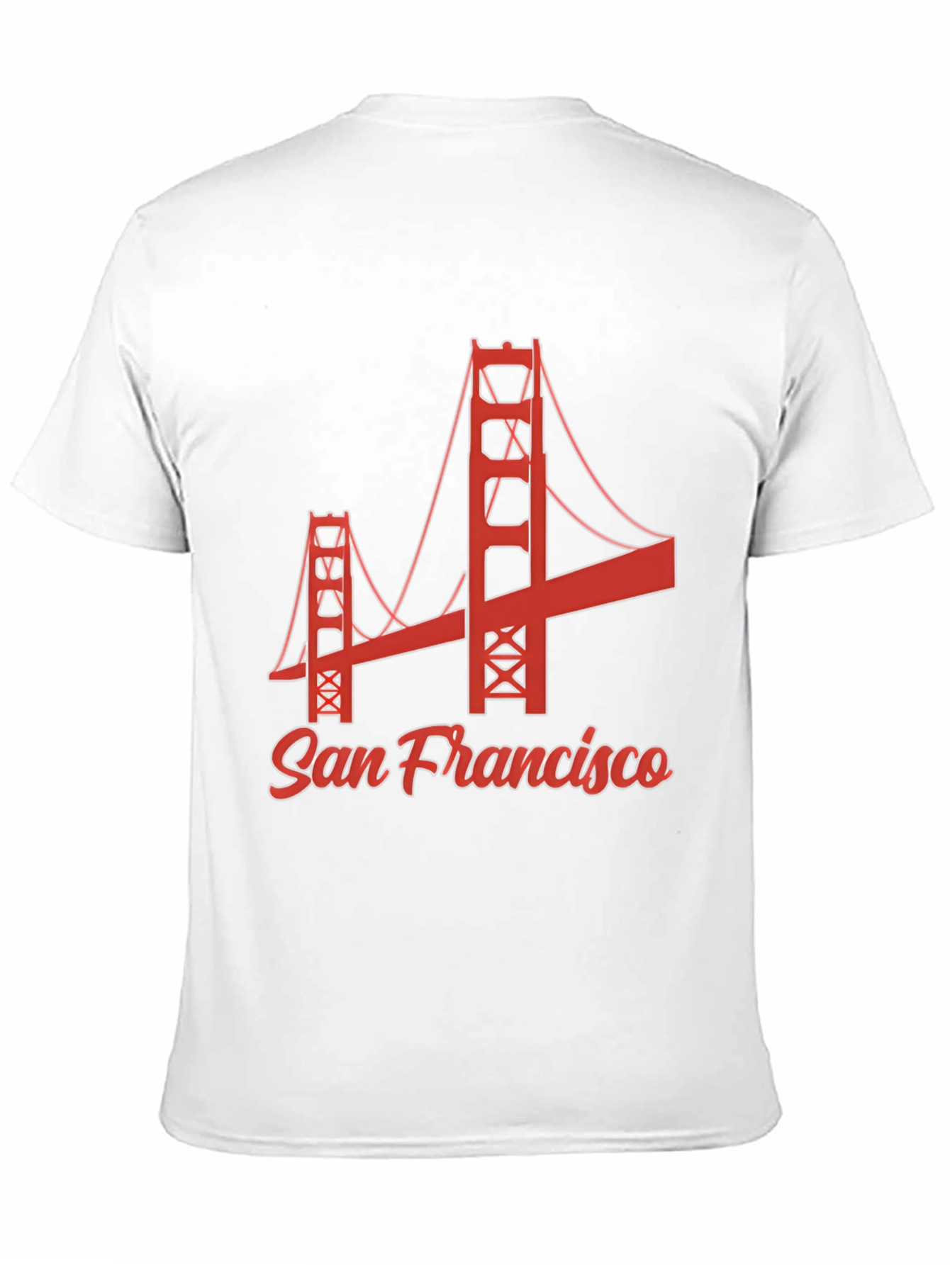 San Francisco Golden Gate Bridge Black Graphic Tee
