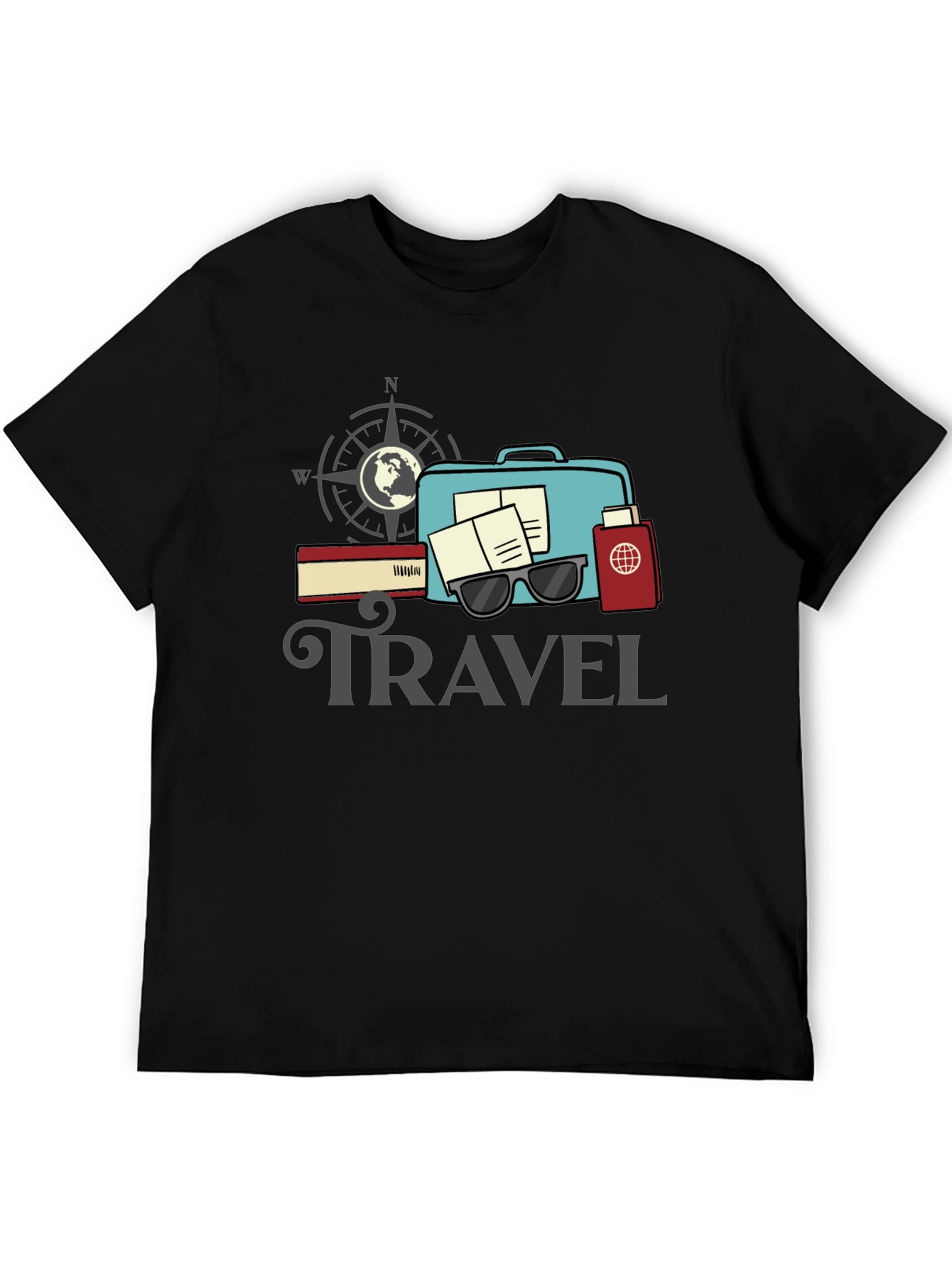 Travel Graphic Tee - Adventure Awaits!