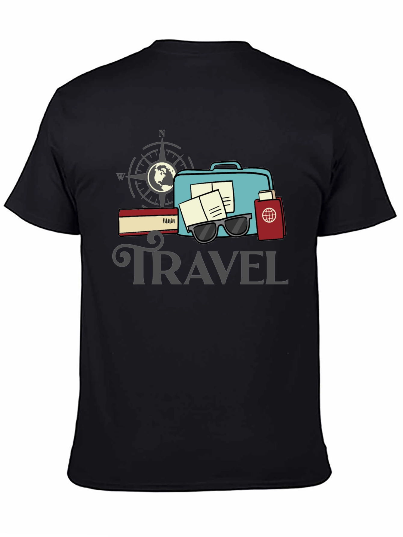 Travel Graphic Tee - Adventure Awaits!