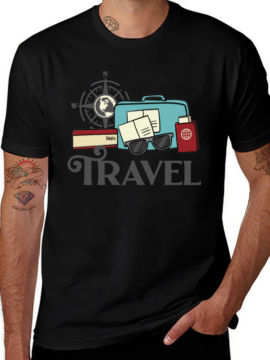 Travel Graphic Tee - Adventure Awaits!