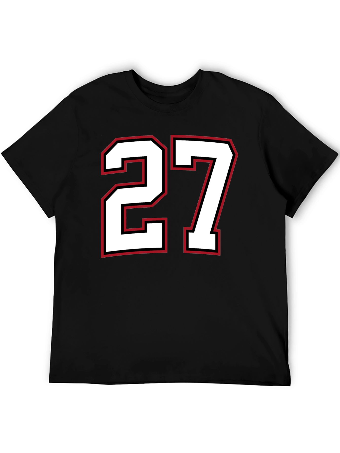Number 27 Graphic T-Shirt - Stylish Team Spirit