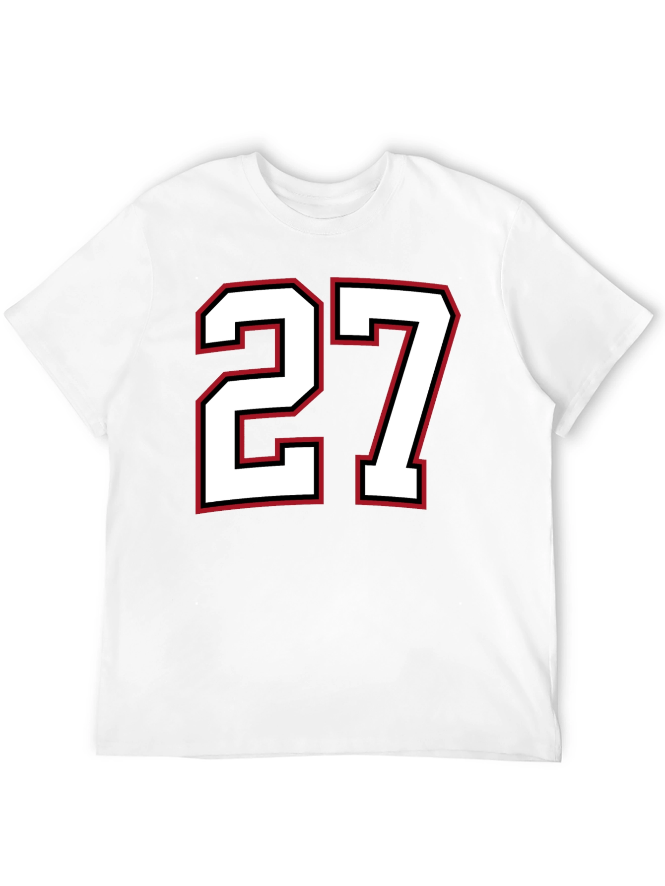 Number 27 Graphic T-Shirt - Stylish Team Spirit