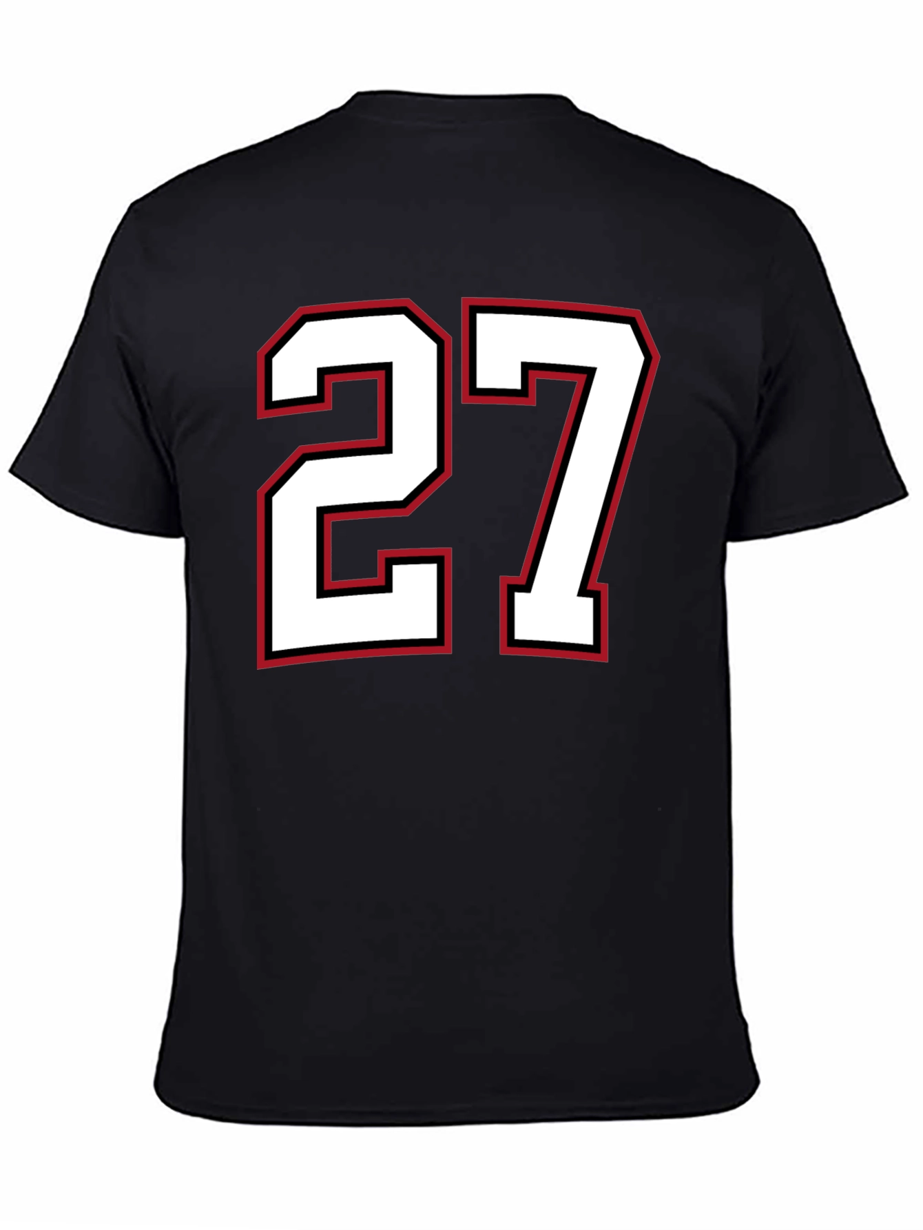 Number 27 Graphic T-Shirt - Stylish Team Spirit
