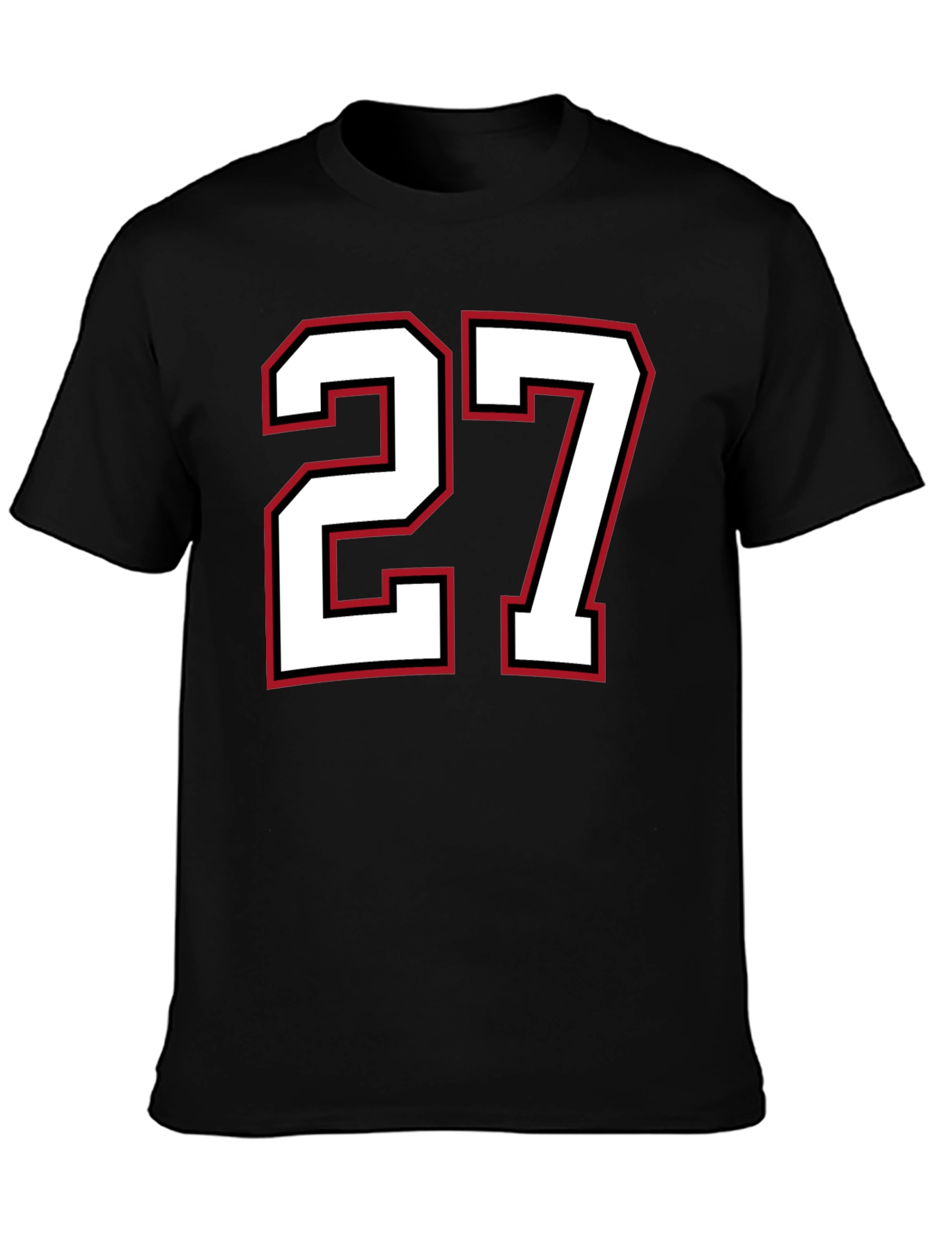 Number 27 Graphic T-Shirt - Stylish Team Spirit