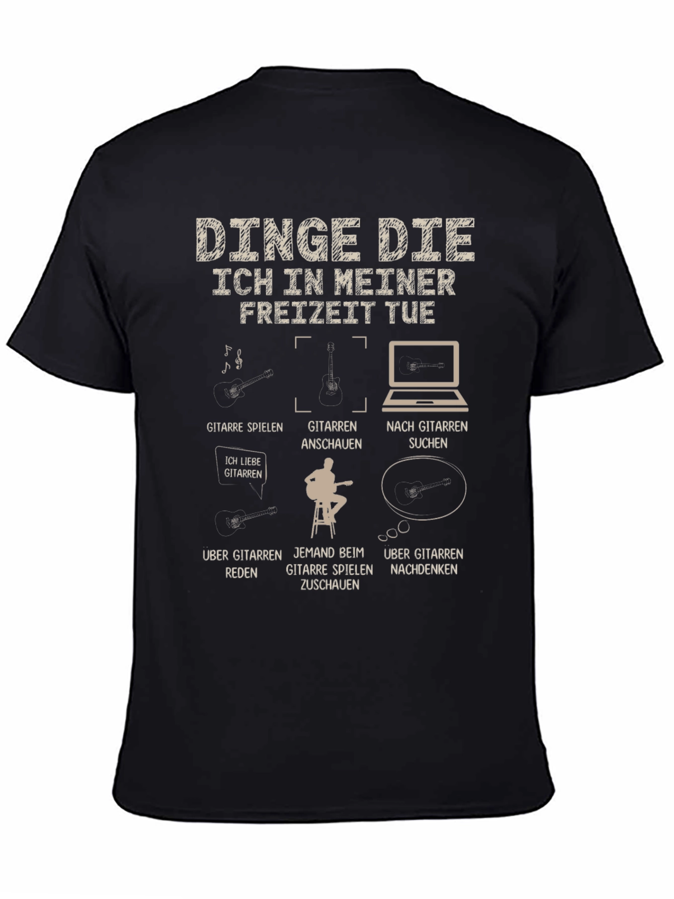 Guitar Lover T-Shirt - My Free Time