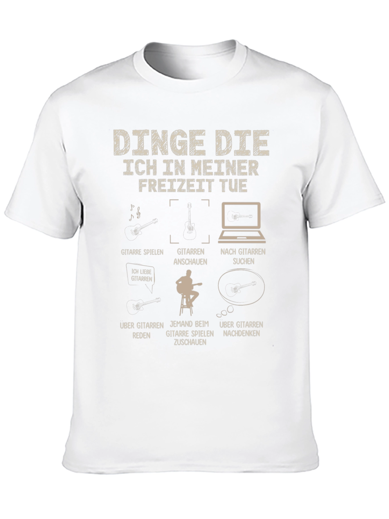 Guitar Lover T-Shirt - My Free Time