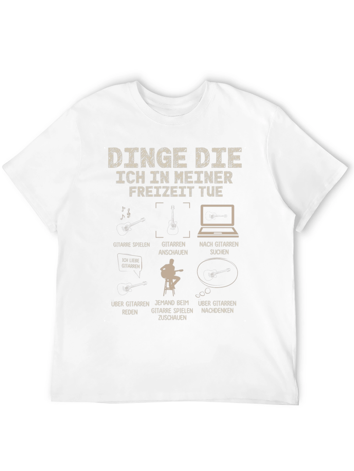 Guitar Lover T-Shirt - My Free Time