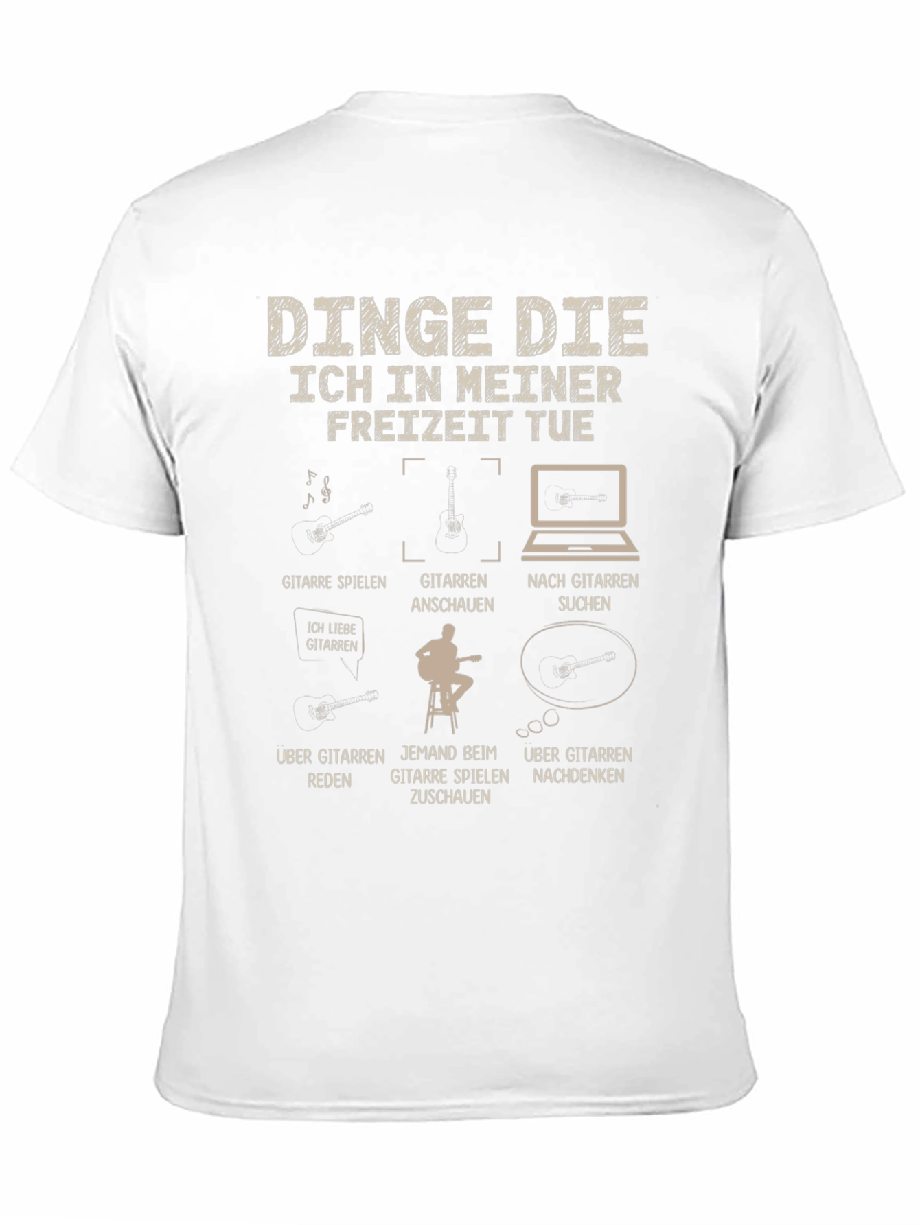 Guitar Lover T-Shirt - My Free Time