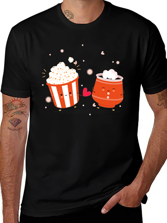 Cute Cartoon Snack Graphic Tee