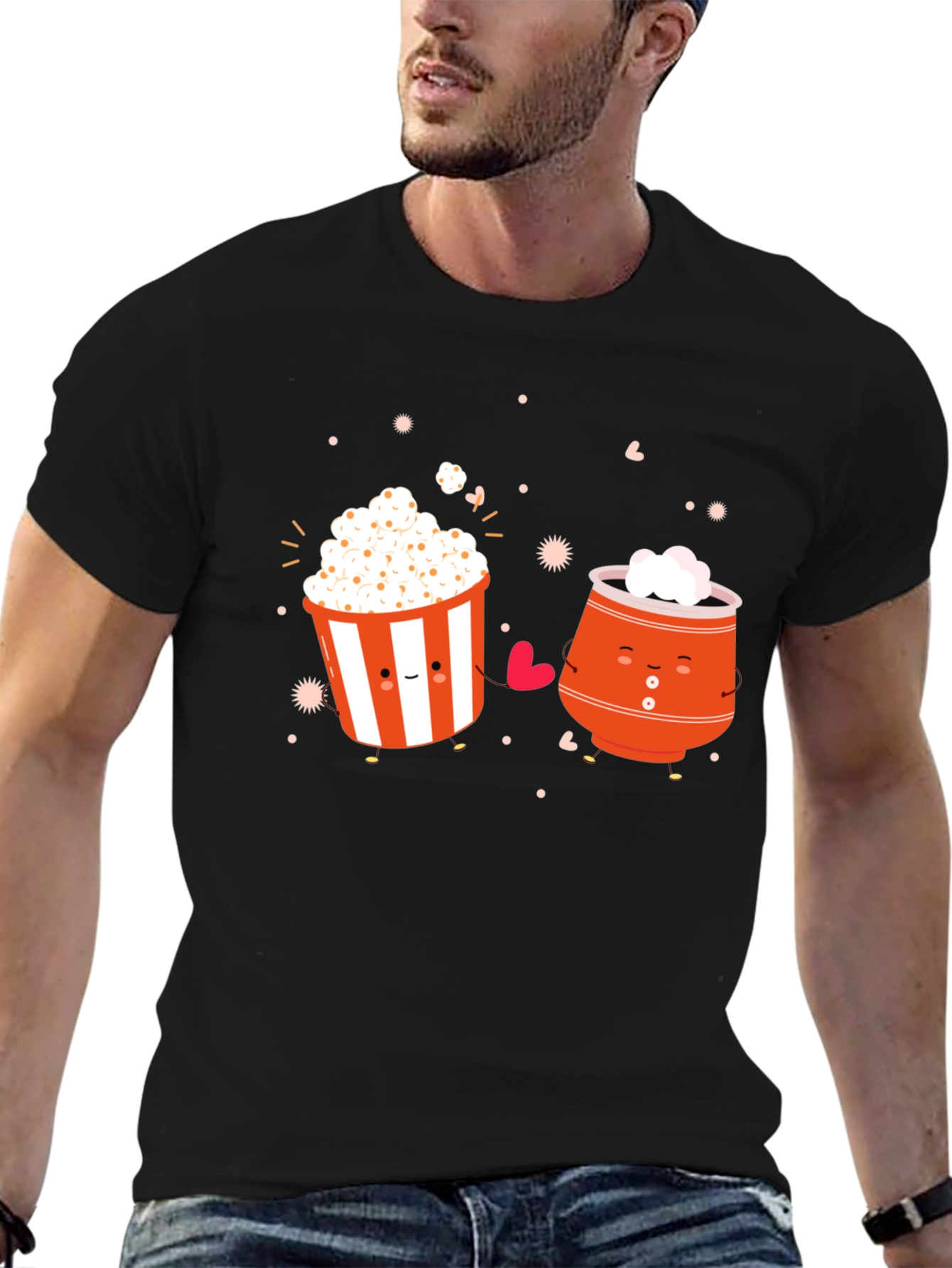 Cute Cartoon Snack Graphic Tee