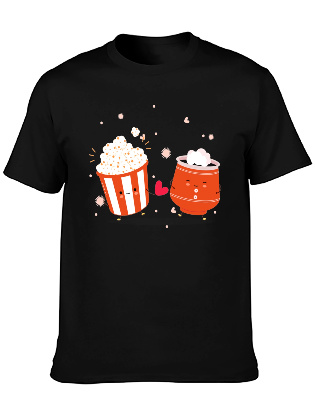 Cute Cartoon Snack Graphic Tee