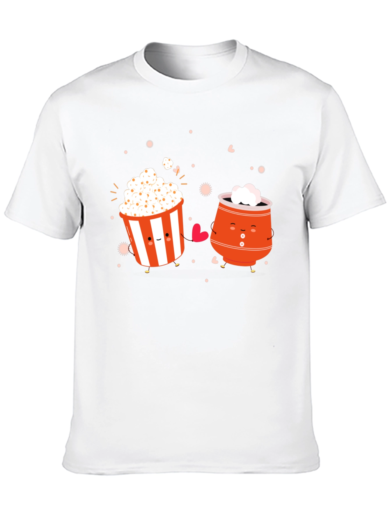 Cute Cartoon Snack Graphic Tee