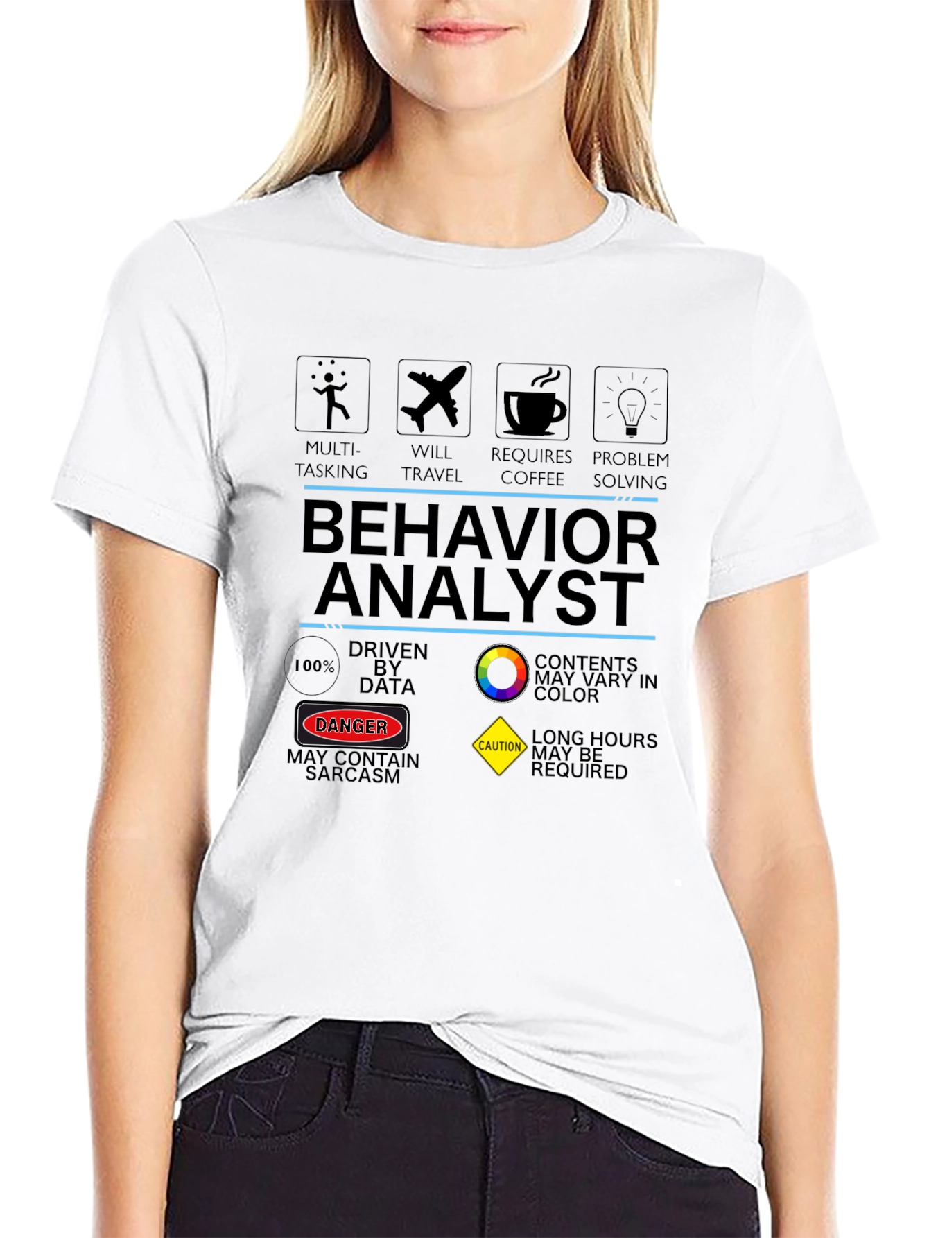 Behavior Analyst T-Shirt: Multi-Tasking Problem Solving Design