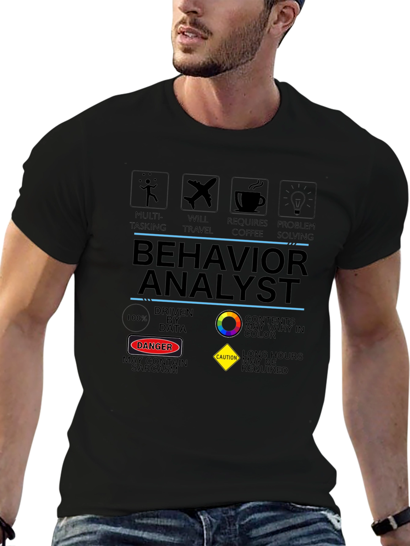Behavior Analyst T-Shirt: Multi-Tasking Problem Solving Design