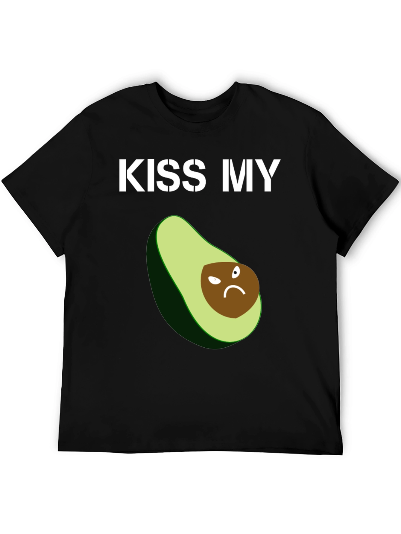 Kiss My Angry Avocado Graphic T-Shirt