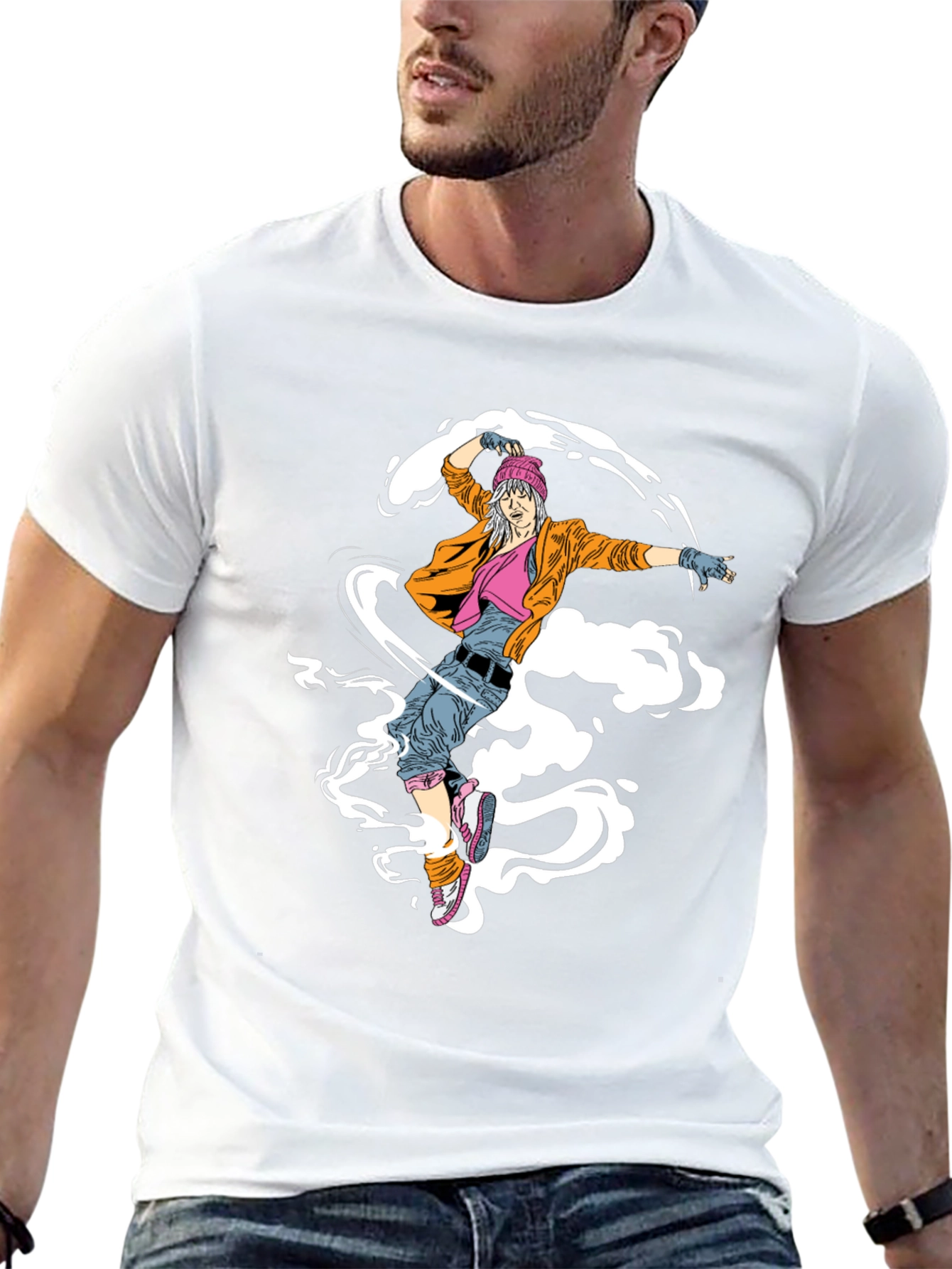 Cool Graphic Tee - Dancer Design