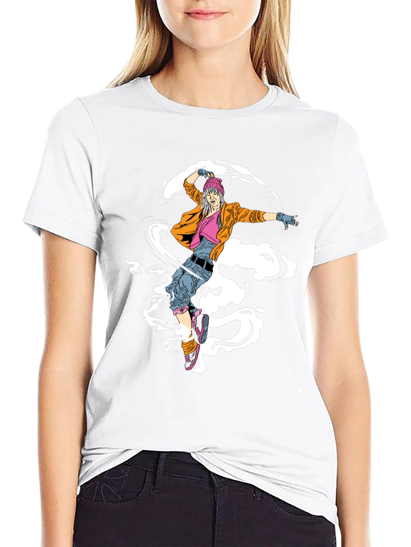 Cool Graphic Tee - Dancer Design