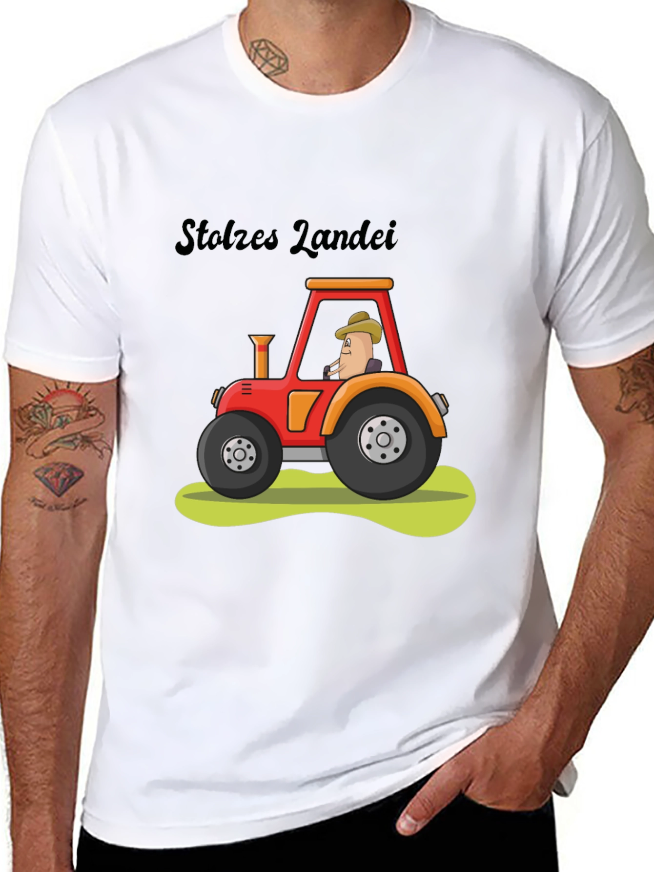Stolzes Landei Tractor Graphic Tee