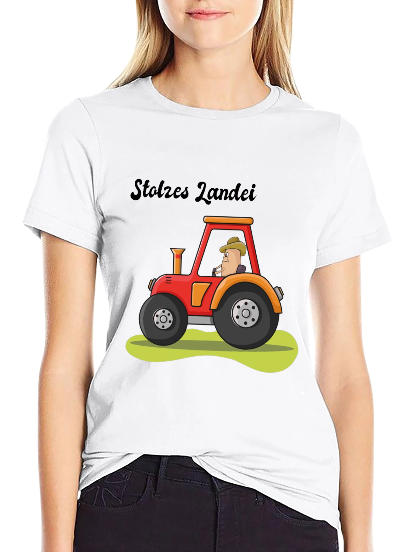 Stolzes Landei Tractor Graphic Tee