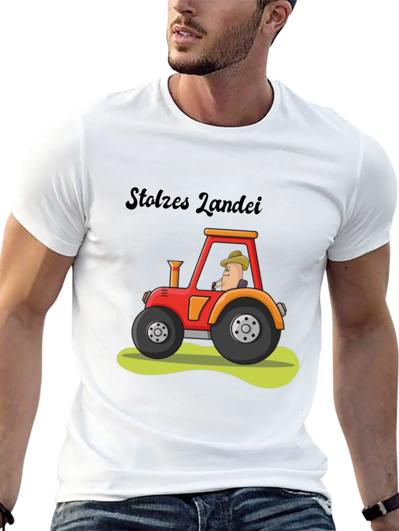 Stolzes Landei Tractor Graphic Tee