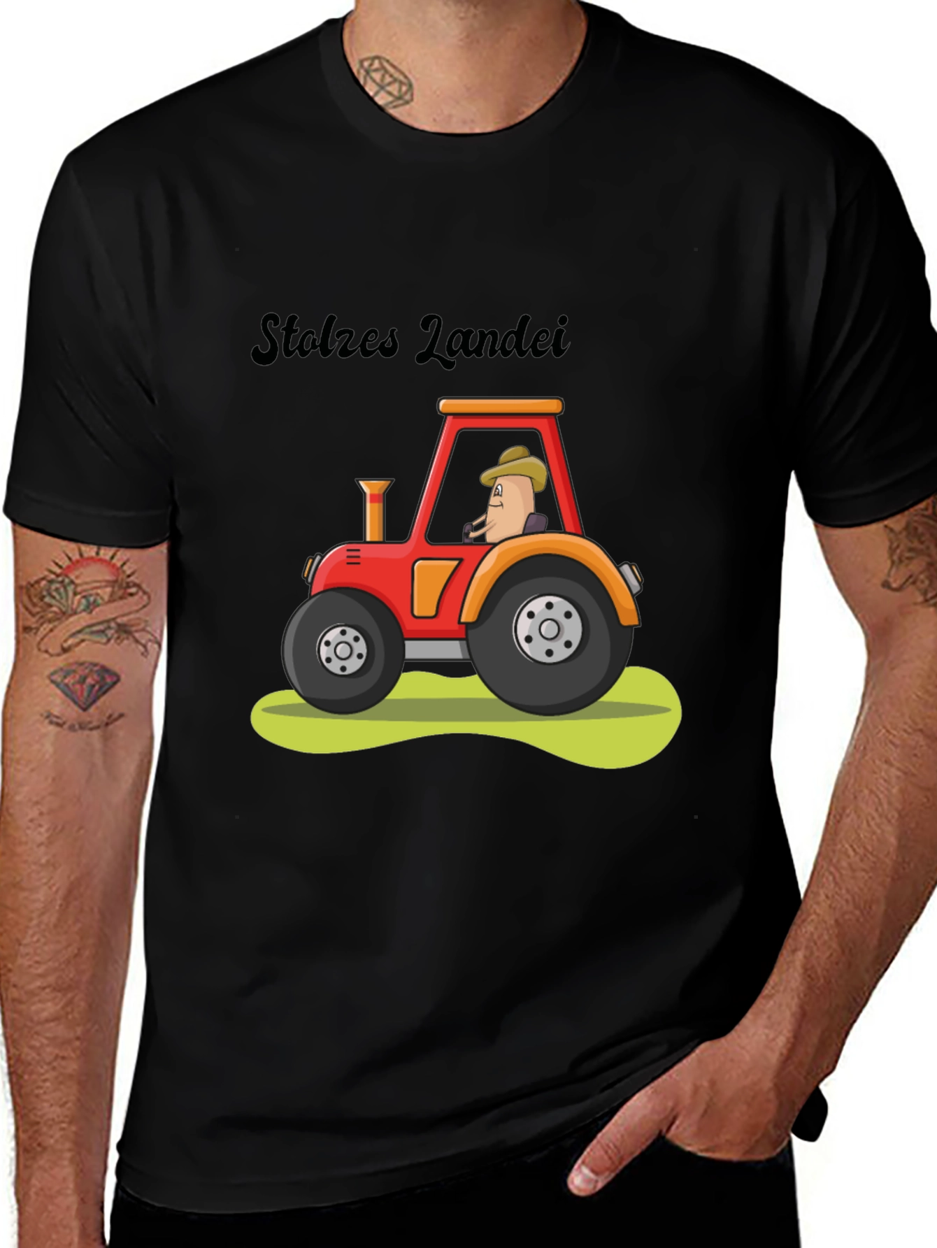 Stolzes Landei Tractor Graphic Tee