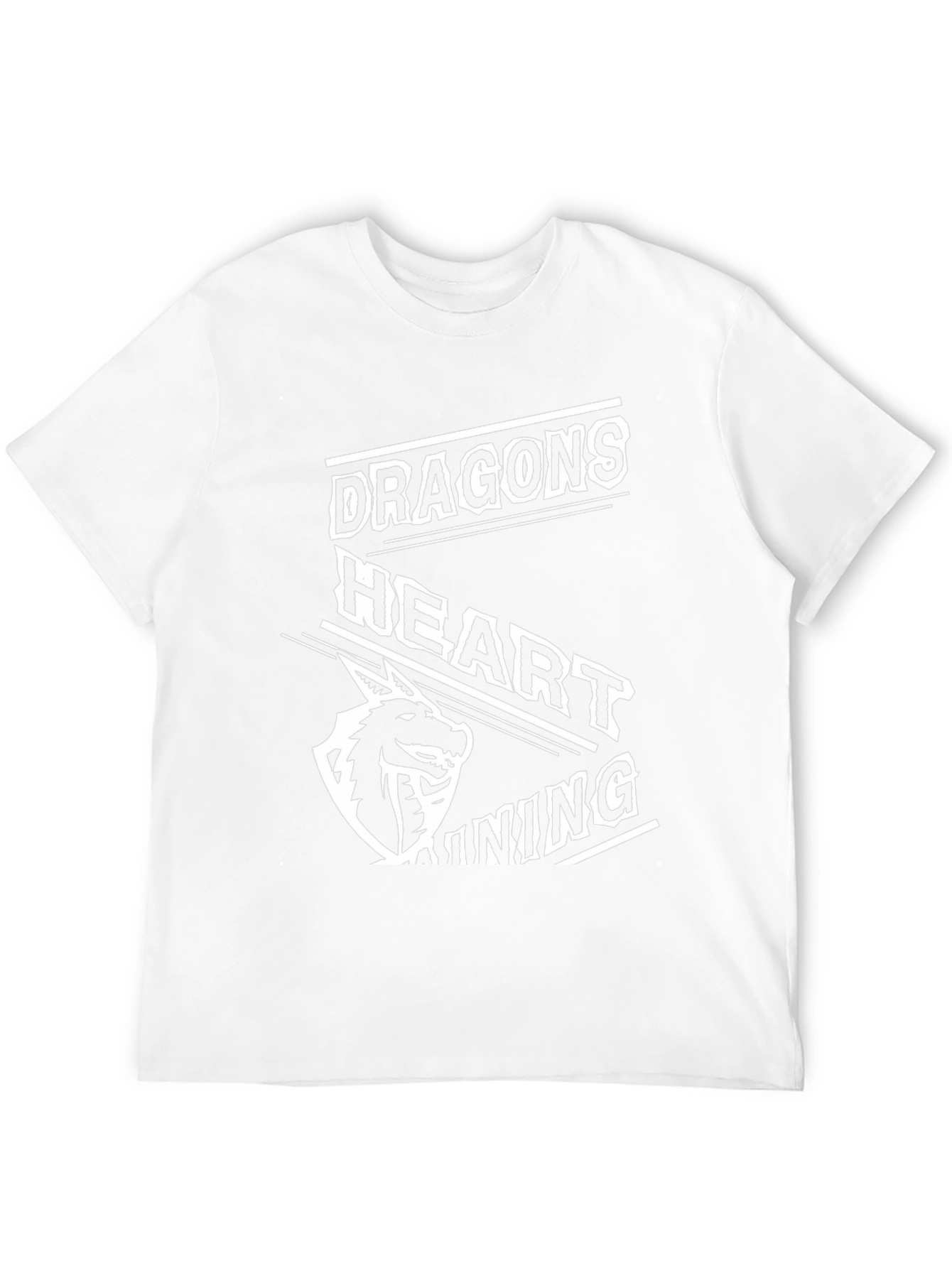 Dragons Heart Gaming Black T-Shirt
