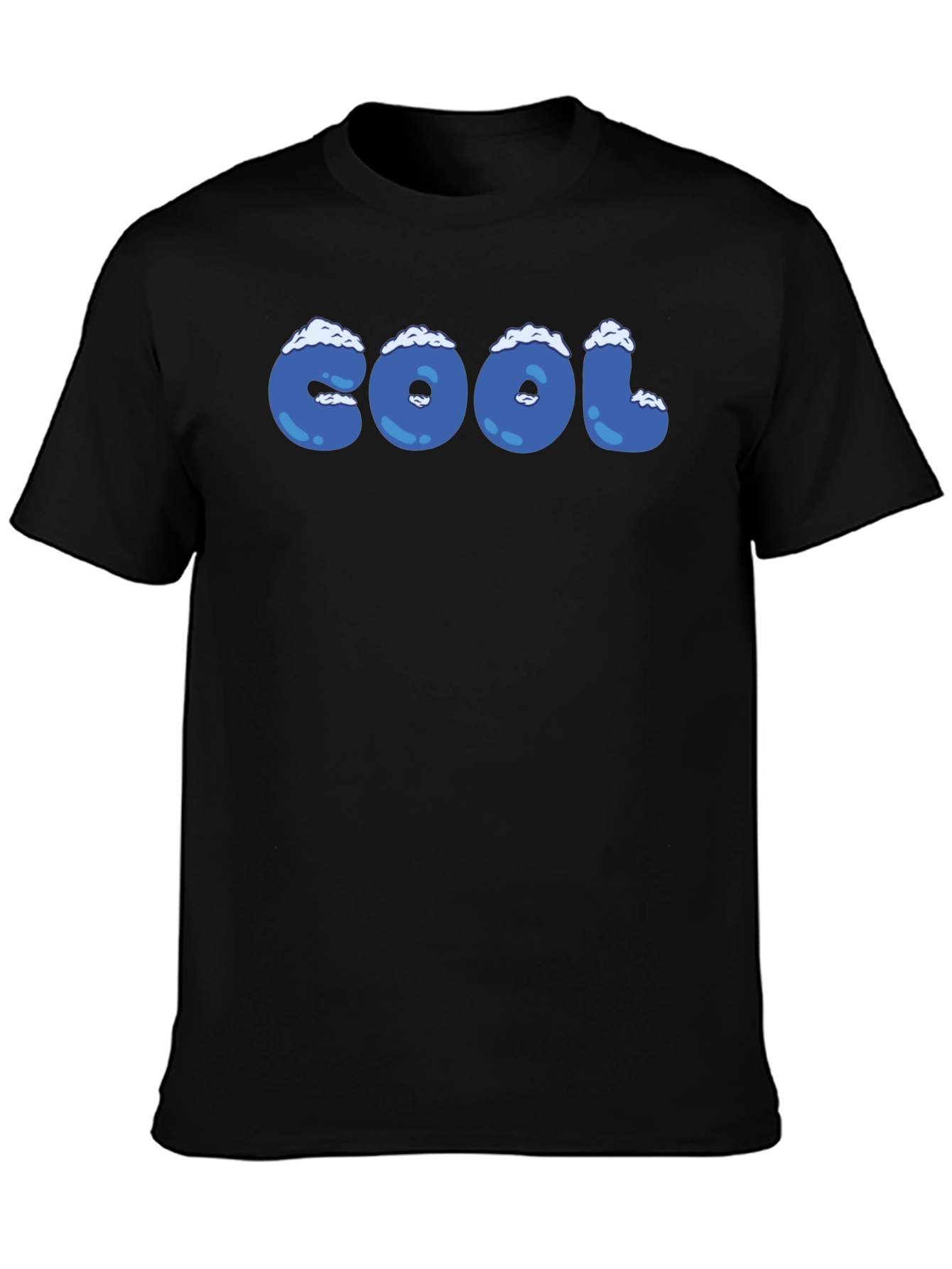 Cool Graphic T-Shirt - Blue Novelty Tee