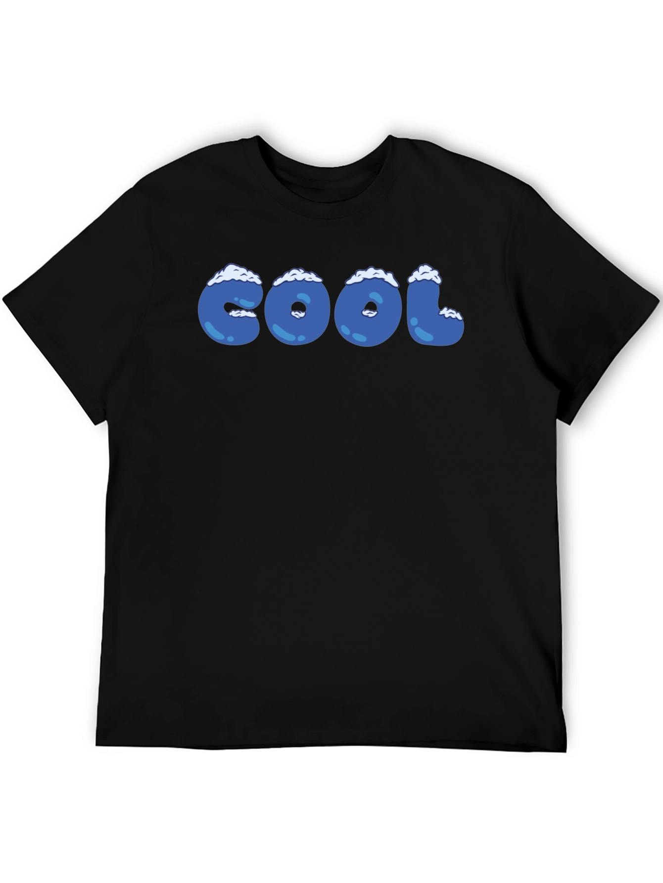 Cool Graphic T-Shirt - Blue Novelty Tee