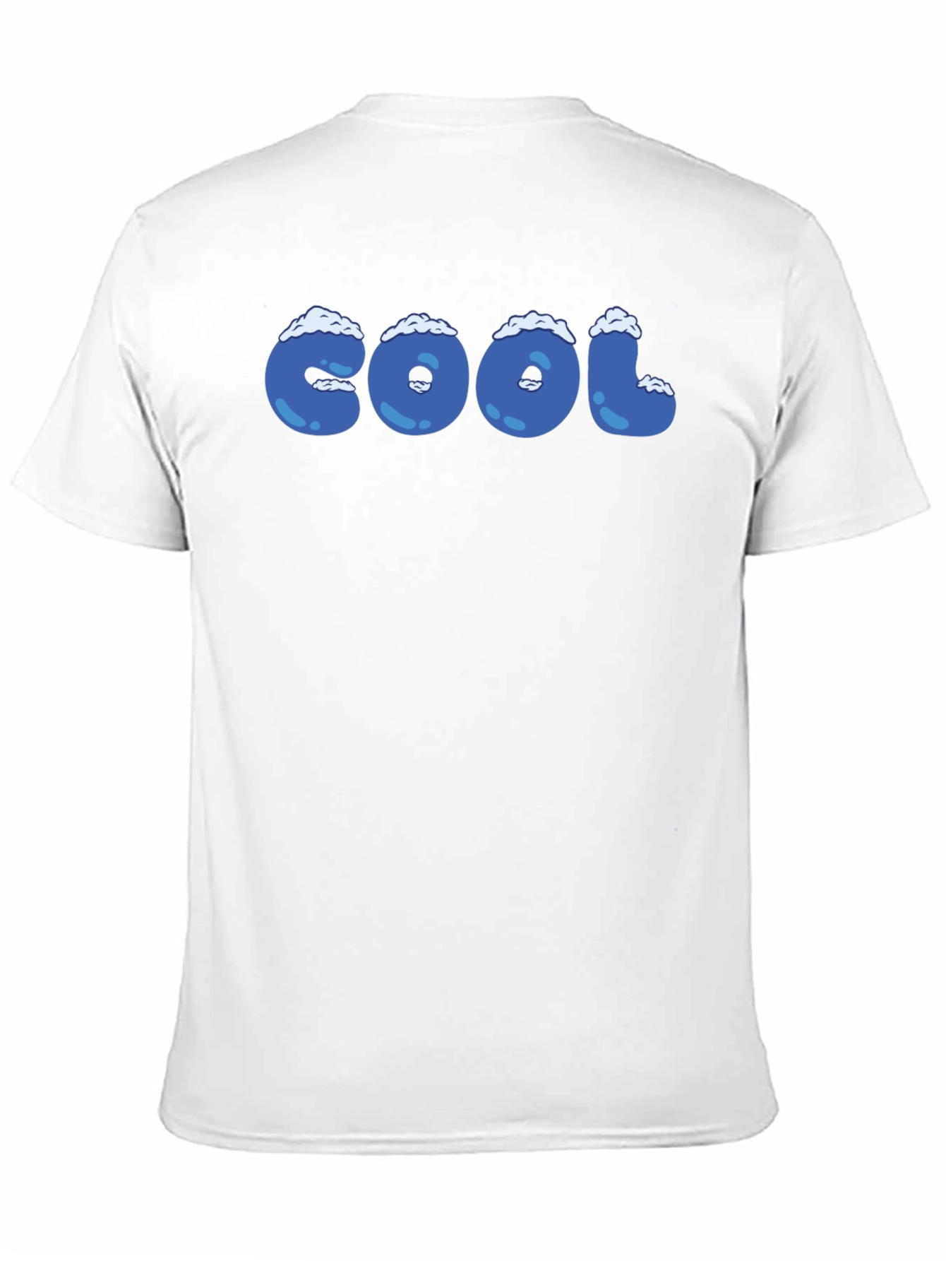 Cool Graphic T-Shirt - Blue Novelty Tee