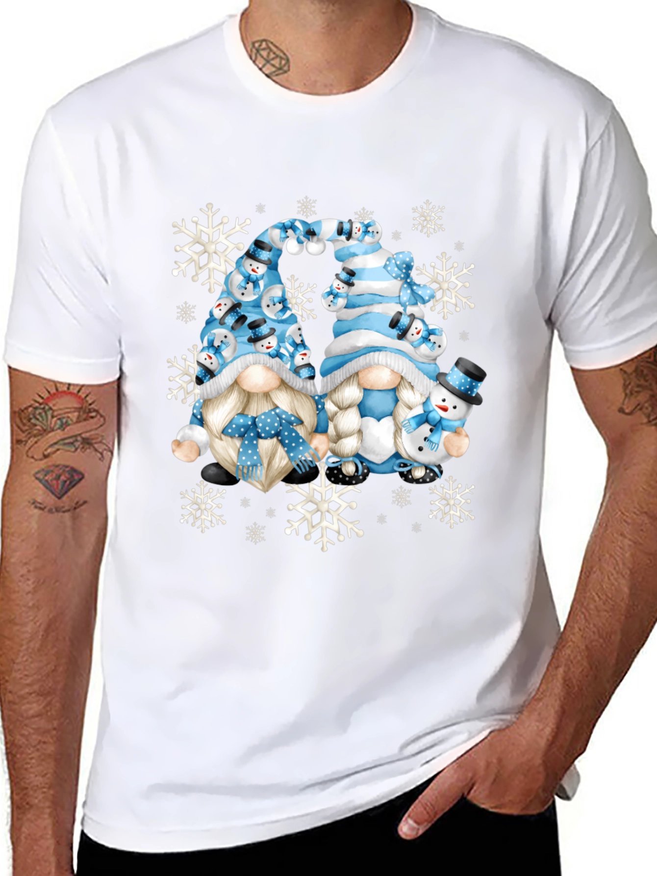 Festive Winter Gnome T-Shirt